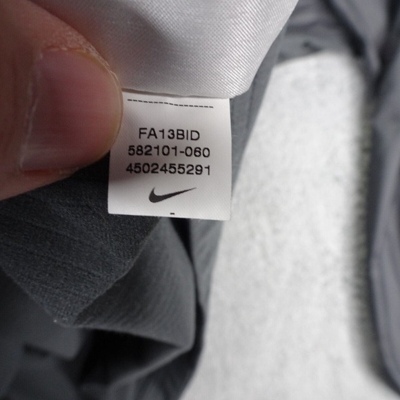 Nike Colorado Buffs Windbreaker Mens Large Gray Quarter Zip‎ Long Sleeve - Picture 10 of 13